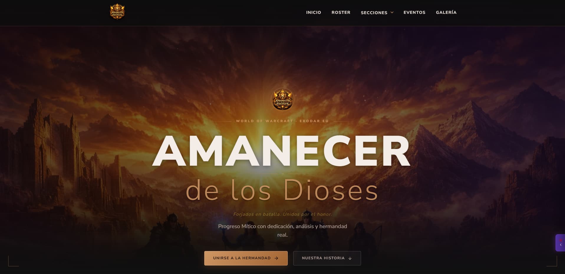 Amanecer de los Dioses